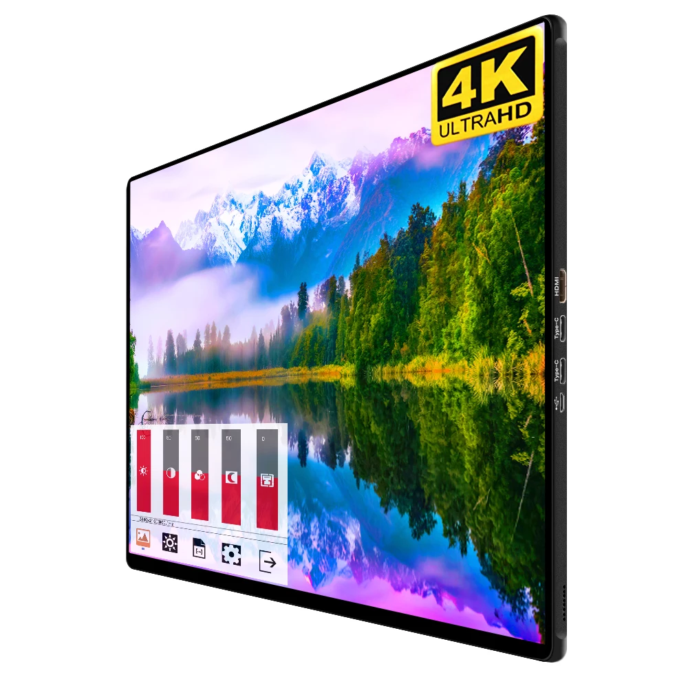 

Resolution Game Computer Ps4 Portable 15.6inch Display Oem Odm 4k Uhd Pc Monitor For Gaming Consoles