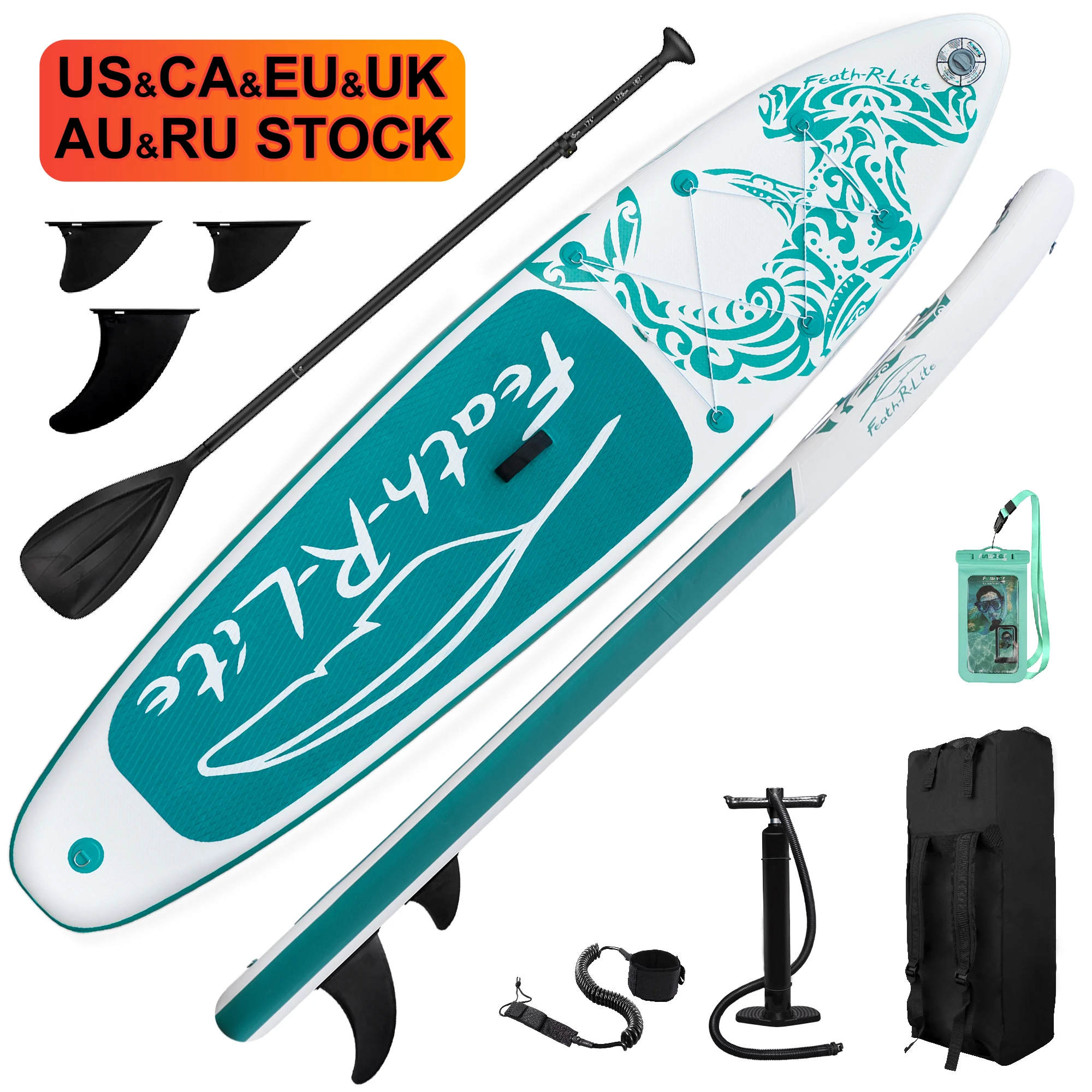 

FUNWATER Dropshipping OEM padel surf sap board tabla sup paddle surf board inflatable paddel wave board surfingboard