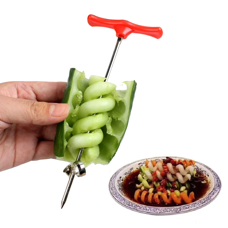 kitchen accessories gadget Stainless Creative Scroll vegetable Cutter fruit Vegetable Spiral knife kitchen gadgets
kitchen accessories gadget Stainless Creative Scroll vegetable Cutter fruit Vegetable Spiral knife kitchen gadgets