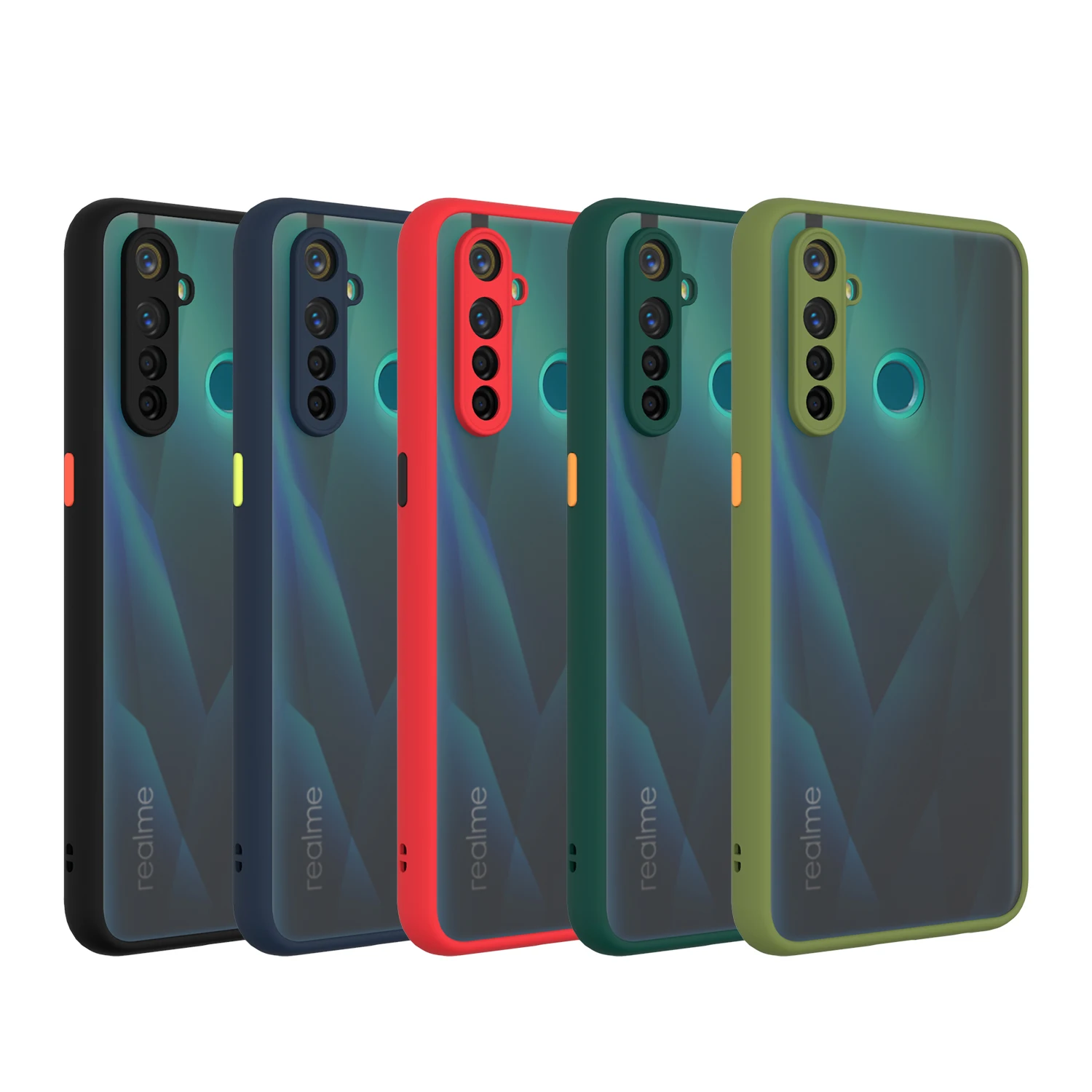 

Cell Mobile Phone Bag accessories 2020 Hot wholesale case smartphone back cover for Realme 5/5i Pro