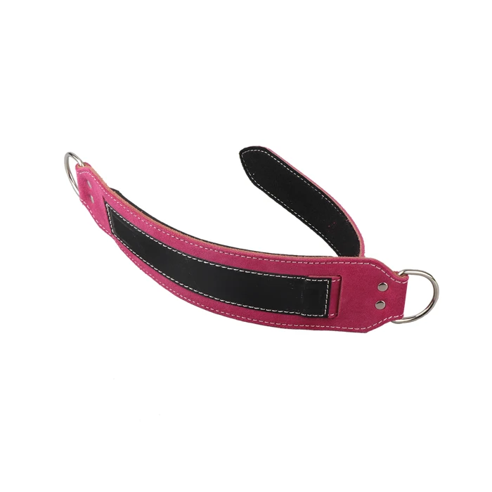 

Adjustable Real Leather Fitness Padded Ankle Strap for Cable Machine