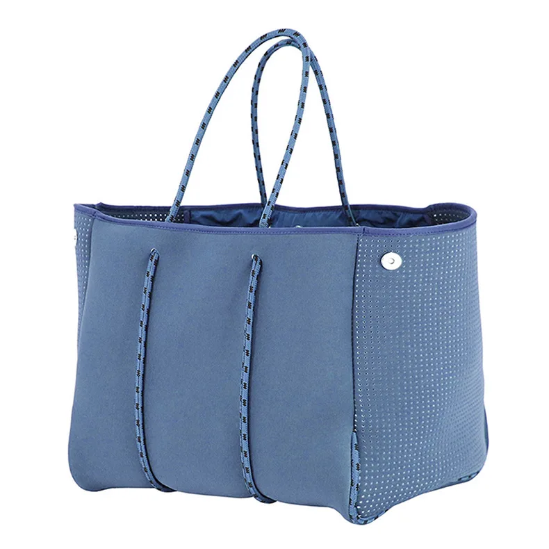 

neoprene tote bag custom neoprene beach bag for women, Customized color