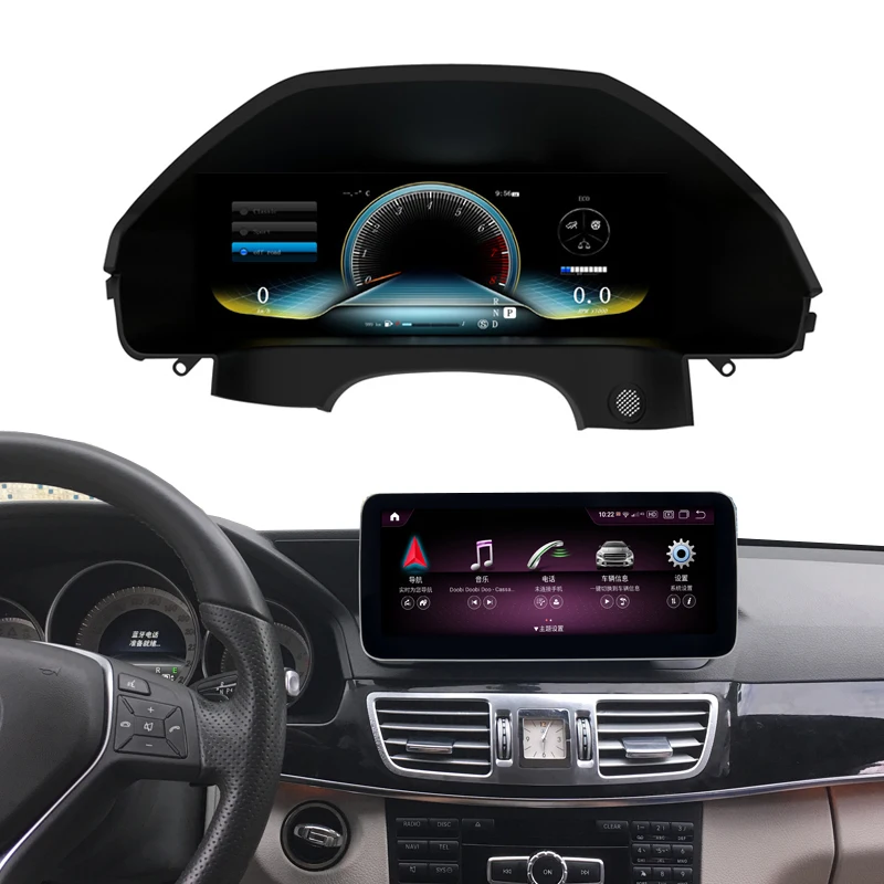 

Kanor Digital Cluster LCD Dashboard Cockpit For Mercedes benz W212 With Android Car Upgrade Display