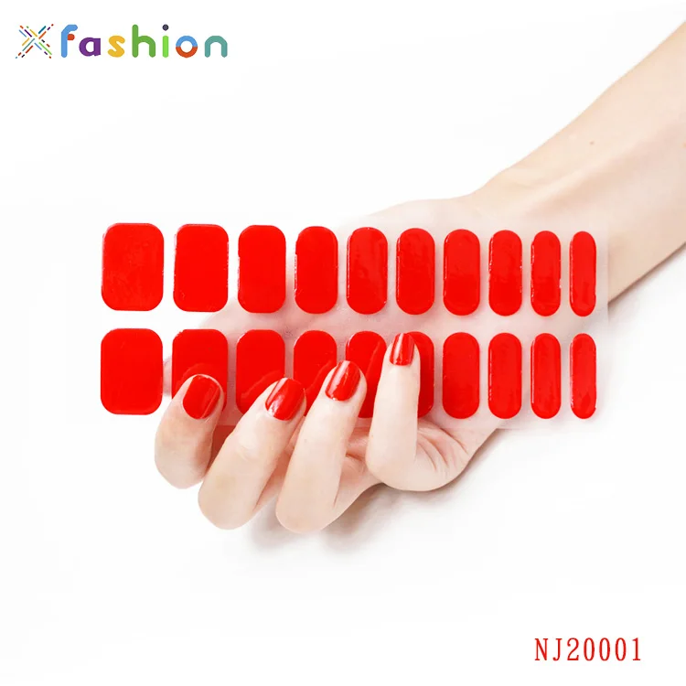 

Wholesale non-toxic eco-friendly art wraps stickers decals strips custom polish gel uv 3d brand gel nail sticker for girls, Colorful