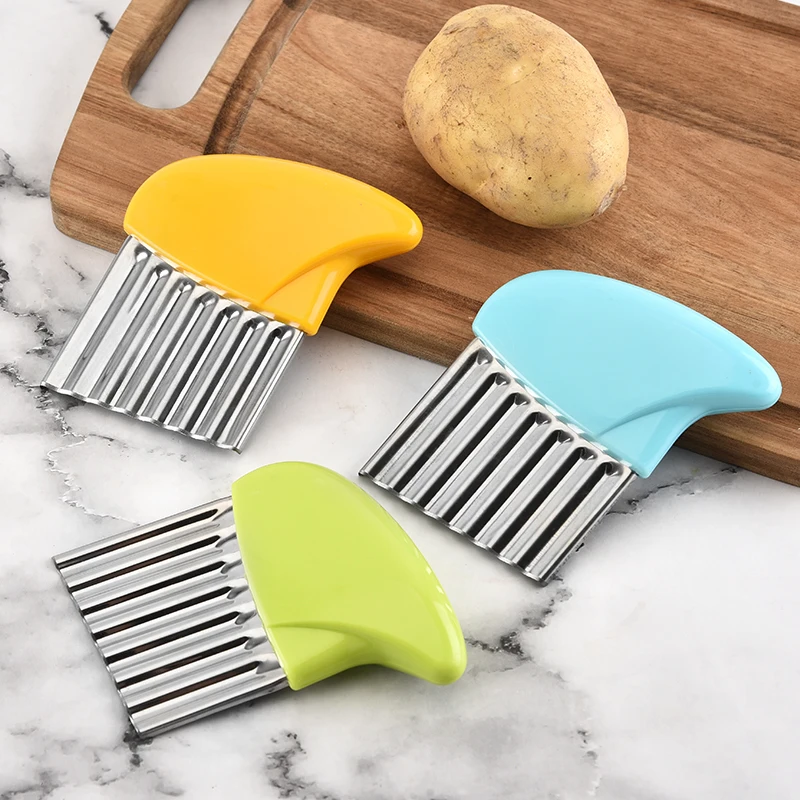 

Crinkle cutter salad chopping knife potato chip french fries cutter, Customize