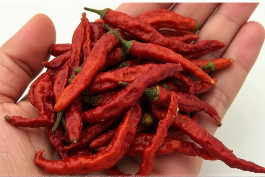 Close Up of Birds Eye Chilli