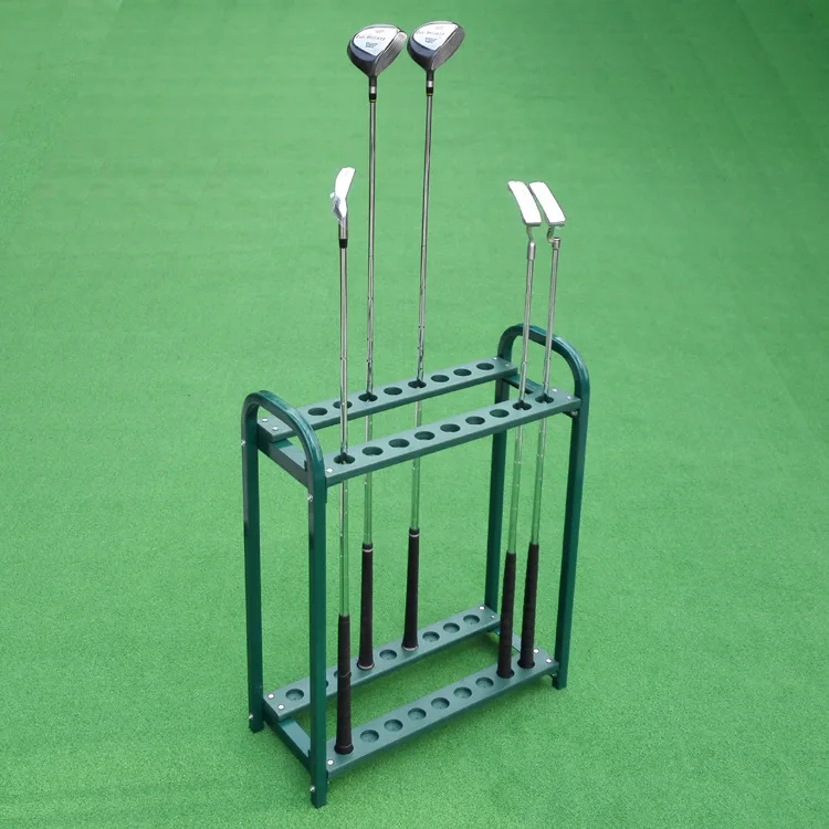 

Iron material golf club stand holder
