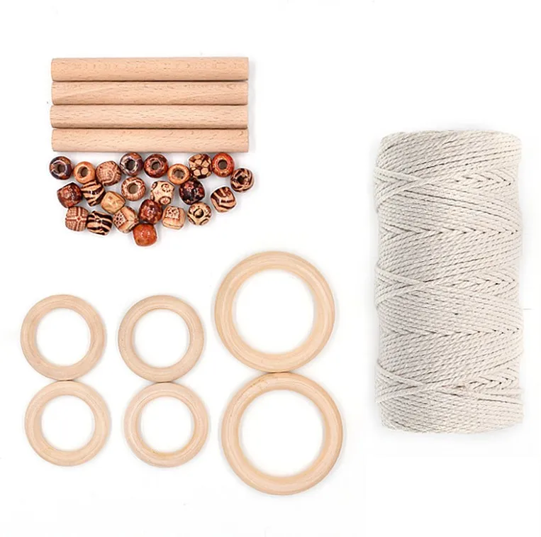 

Cotton rope for DIY macrame kit, Natural