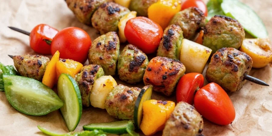 Kebab skewering technique tips