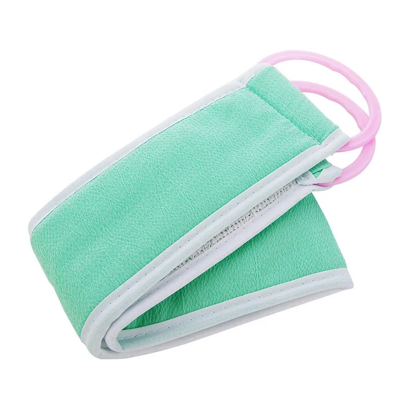 

Strong rubbing back towel Long bath artifact Thick double-sided handle bath towel