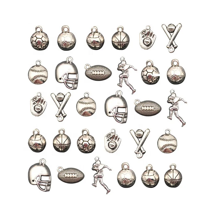 

High Quality Cheap Custom Metal 8 Ball Charm Helmet Wholesale For Charms
