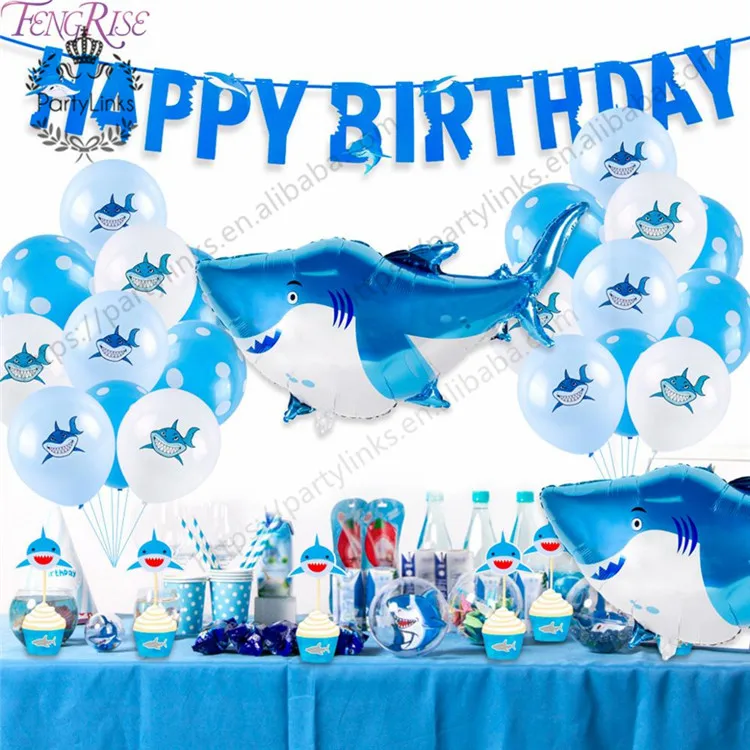 include Shark Balloons Shark Birthday Banner 40pcs Shark Theme Birthday Decorations Shark Cake Topper for Ocean Theme Birthday Party Shark Birthday Party Supplies include Shark Balloons Shark Birthday Banner 40pcs Shark Theme Birthday Decorations Shark Cake Topper for Ocean Theme Birthday Party Shark Birthday Party Supplies