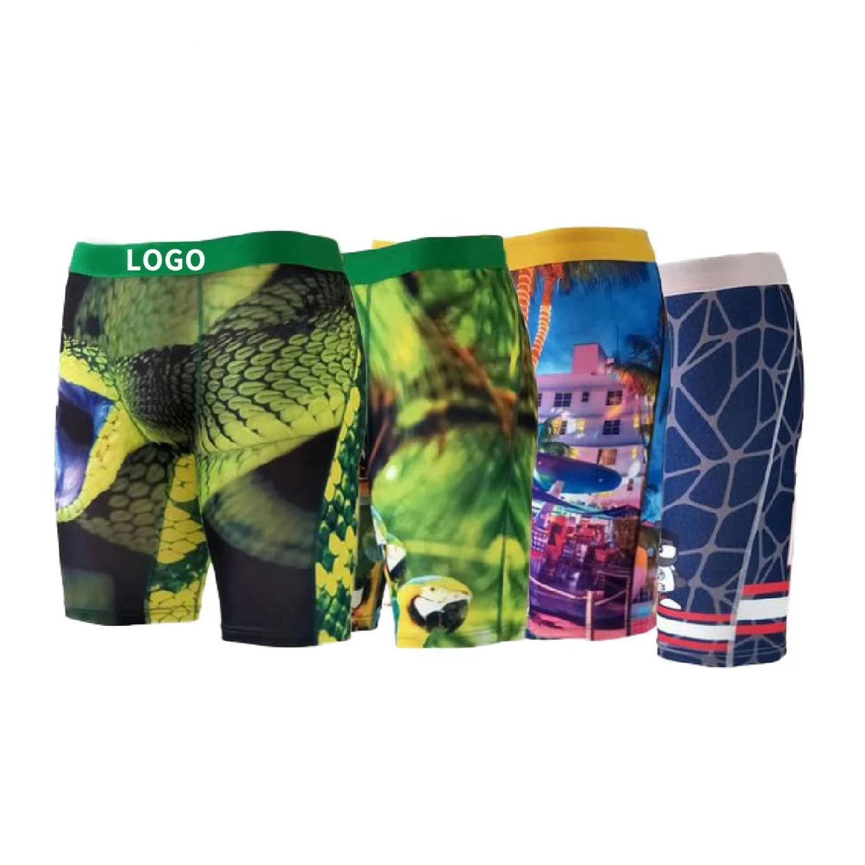 

Polyester Breathable Underwear Men's Boxers Quick-Dry Sports Shorts Comfortable Underpants Mens Boxer Briefs