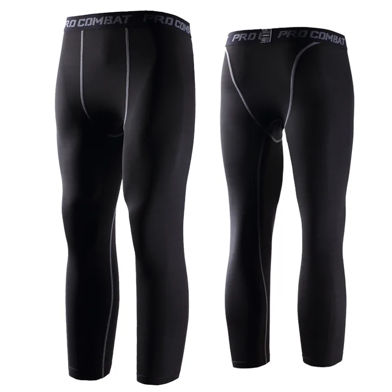 

Wholesale Men's Compression Base layer Workout Leggings Tights For Men's Thermal Winter Gym Yoga Clothing Pants