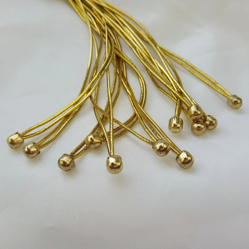 Woven Elastic Cord Barb End/loop Ball Barbed Cord/barbed Cords With