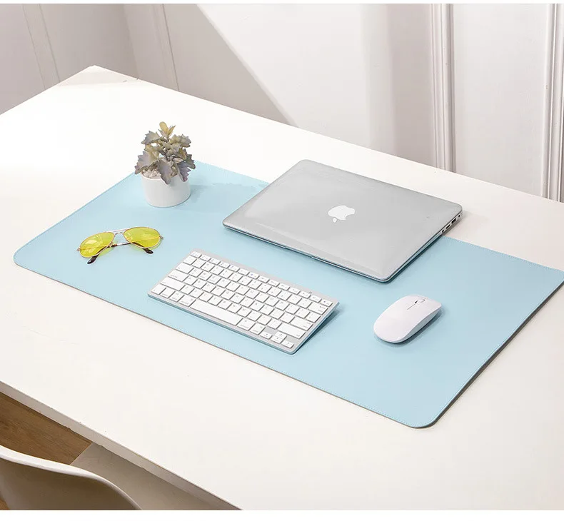 

big mouse pad waterproof leather mouse pad large size computer desk office mouse writing pad for amazon