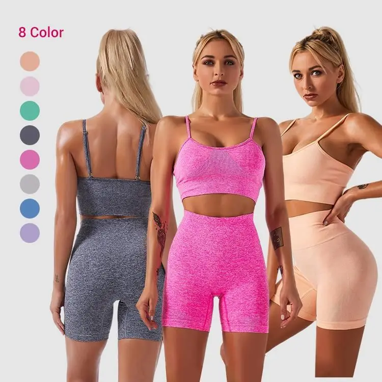 

High Quality Fitness Clothing Sets Workout Clothes For Women Yoga Wear Hot Selling