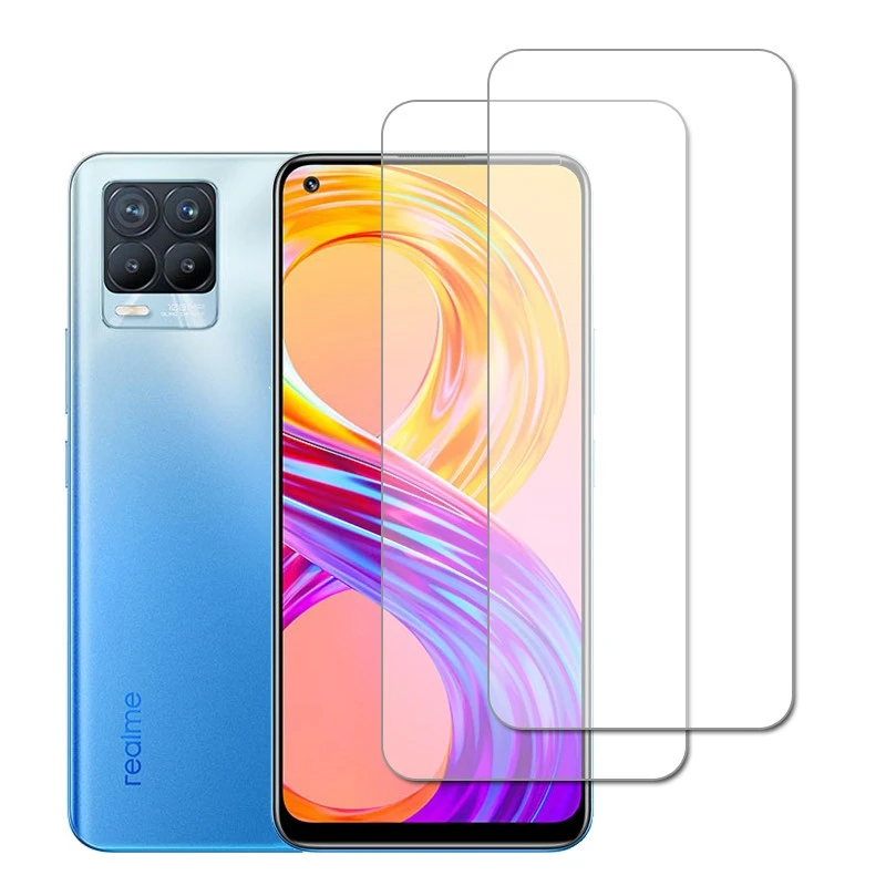 

Hot Selling 9H Clear Cellphone Screen Protector Tempered Glass For Realme 8 Pro 7i 6i C3 A32 A52 A72 12 Pro Max, Transparent