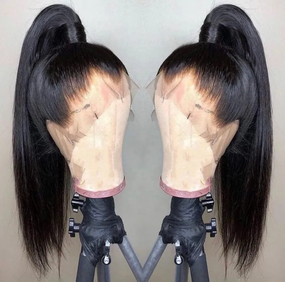 

XBL Free Shipping Body Wave Human Hair Lace Front Wig Pre Plucked Brazilian Remy Hair Wigs Natural Color 8-24 Inch