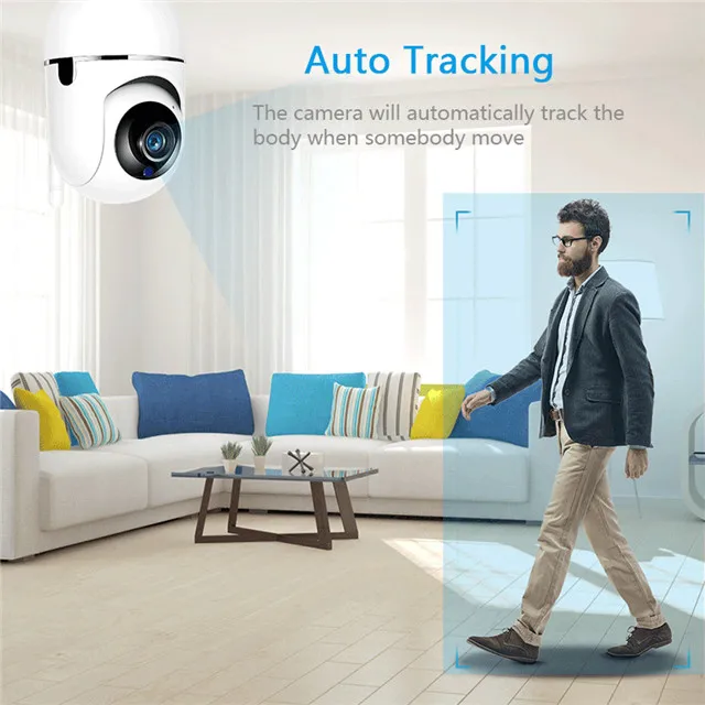 
camara de vigilancia ip seguridad wifi 360 