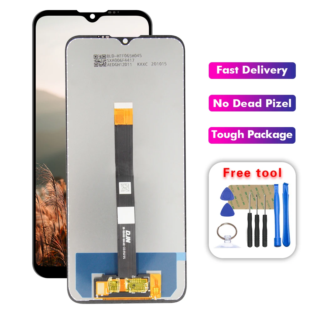

Original OEM Tested 6.5" For Motorola One Fusion+ Lcd Screen Display Touch Digitizer Assembly For Moto One Fusion Plus LCD