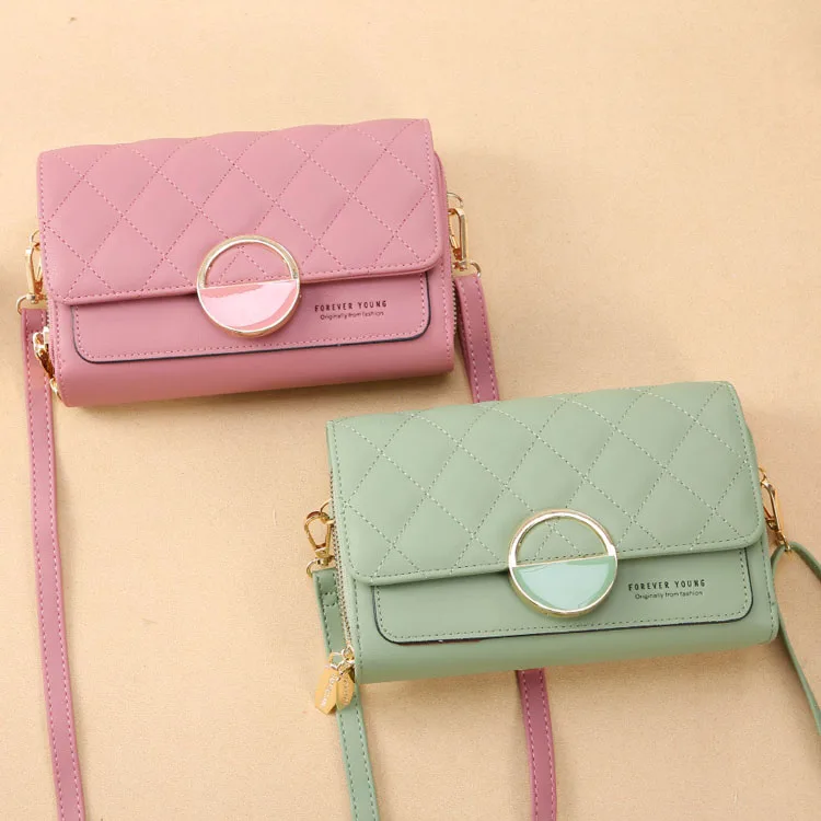 

Bags New 2021 cheap Fashion Rhombus Small Square Bag Korean Broadband Wallet Ins Hot Shoulder Bag, 8colors