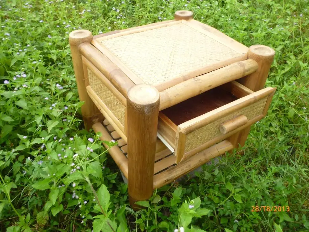 
BAMBOO BED SIDE TABLE FOR HOME FURNITURE 