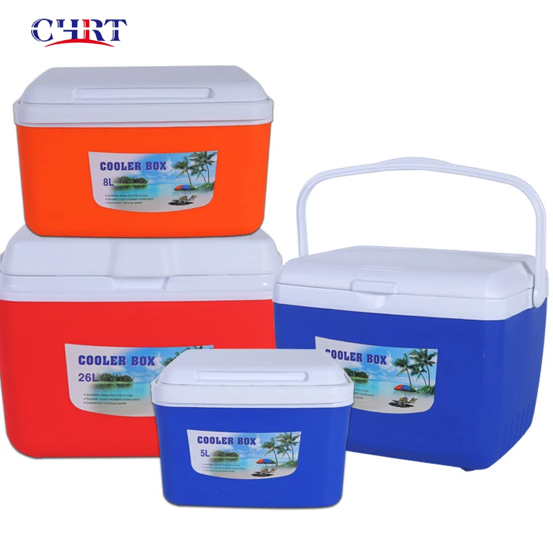 

CHRT plastic cooler set 8l 20l 50l 3pcs Fishing Cooler Box Set 6pcs Plastic Cooler Box Set With Water Jug