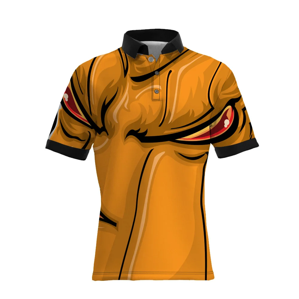 

One Piece Custom Printing Polo Shirt Custom Logo 3D Printing Manufacturer, Custom color