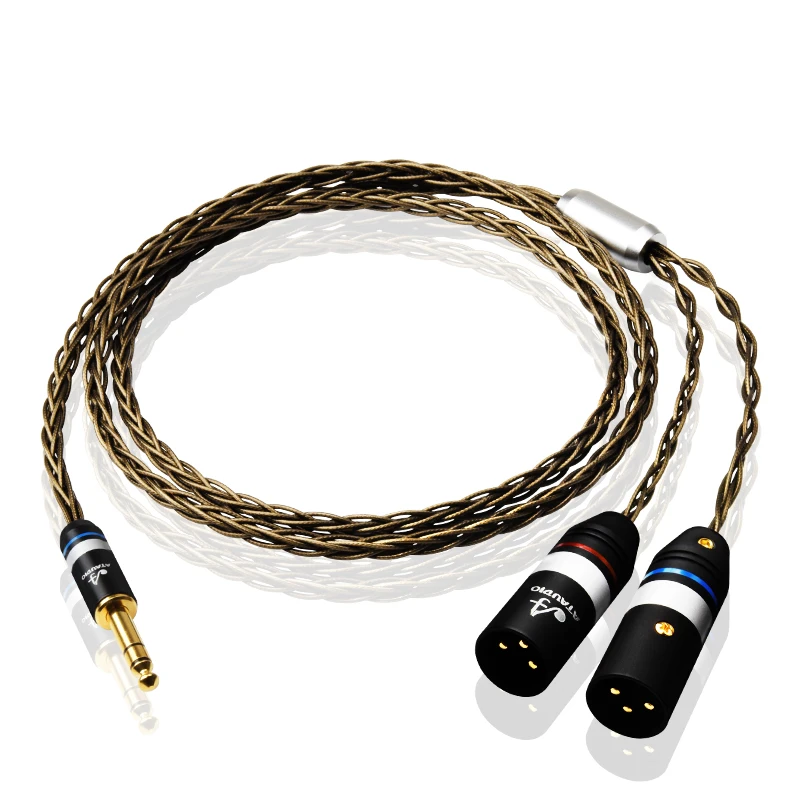 

HIFI silver-plated hifi 6.5mm to 2 XLR cable High Quality 6.5mm to dual xlr audio cable