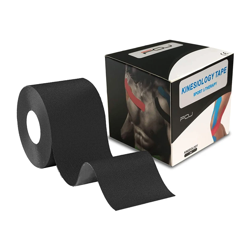 

OEM Custom Discounts Cotton elastic Kinesiology therapy muscle sports tapes 5cmx5m, Customized