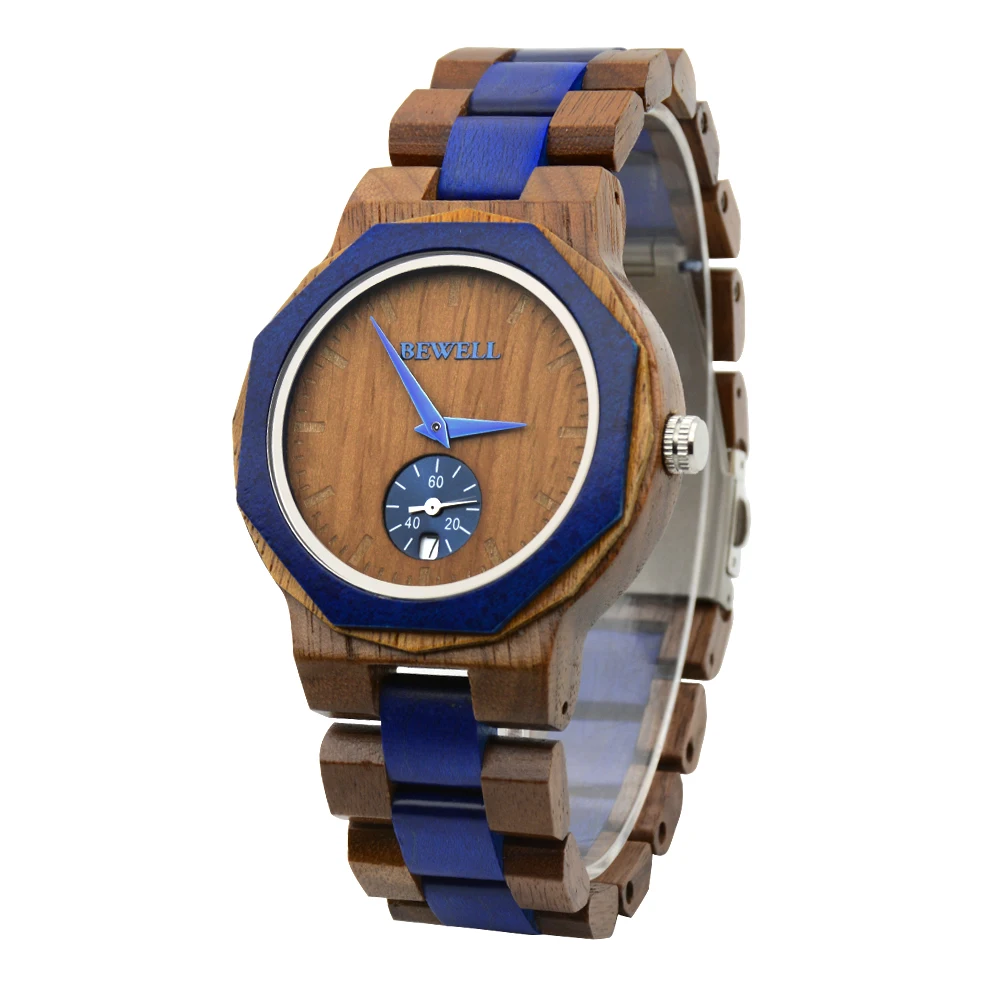 

Custom Made Brand Your Own Multi-color Wood Quartz Wristwatches Men Natural Whole-Wood Watch Logo Watches Case Luxury Fashion, Multi colors, can do what you want