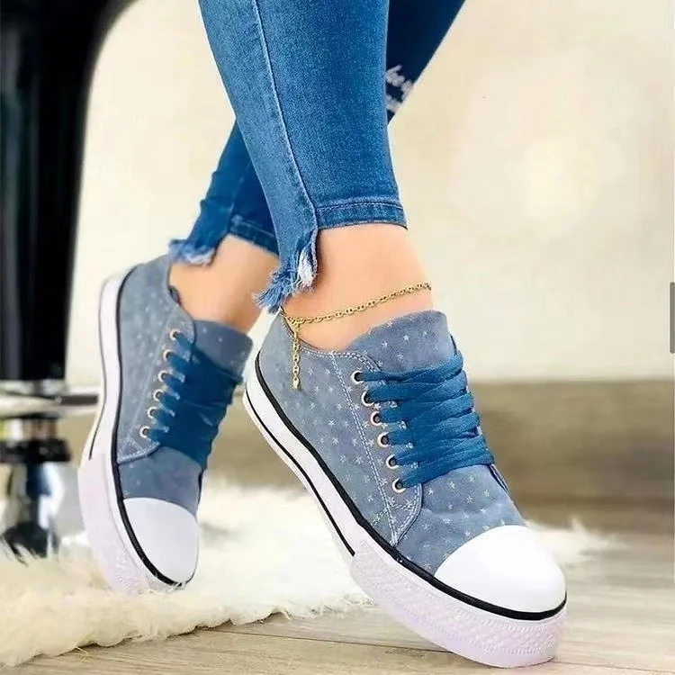 

Autumn and winter fashion casual shoes ladies flat canvas shoes muller shoes, Black,blue,white
