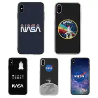 

2020 New Soft TPU Silicone Cover 512gb Phone Case NASA For iPhone11 pro 5s se 6 6s 7 8 plus X Xs XR MAX