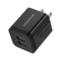 

US 10w wall charger universal 5v 2a fast charging portable mobile phone charger travel dual USB charger with U-L certification