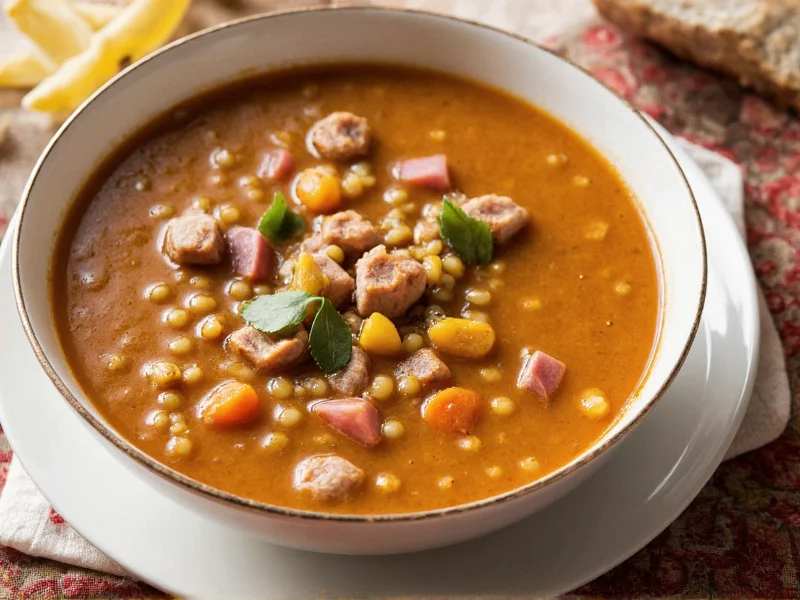 Ham and Lentil Soup: Hearty Recipe & Nutrition Guide