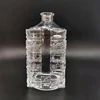 Cheap screw cap OEM/ODM shaped whisky glass wine bottle
