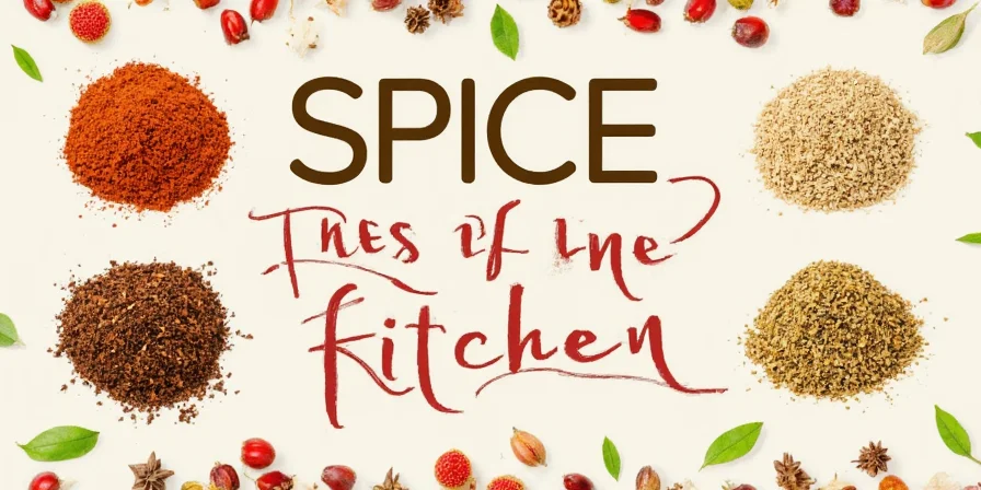 BK Spices neatly organized in a kitchen cabinet