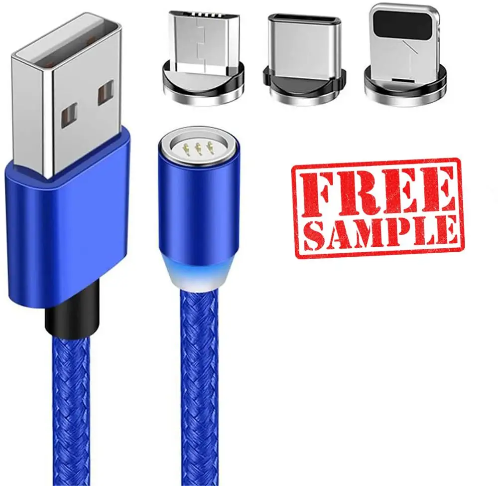 

5A Free Sample Fast Charge High Quality Dual Head USB Cable Type 2 Branded 3-1 Charging Cable