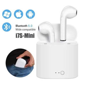 i7s Stereo True Wireless Earbuds Dual Bluetooth 5.0