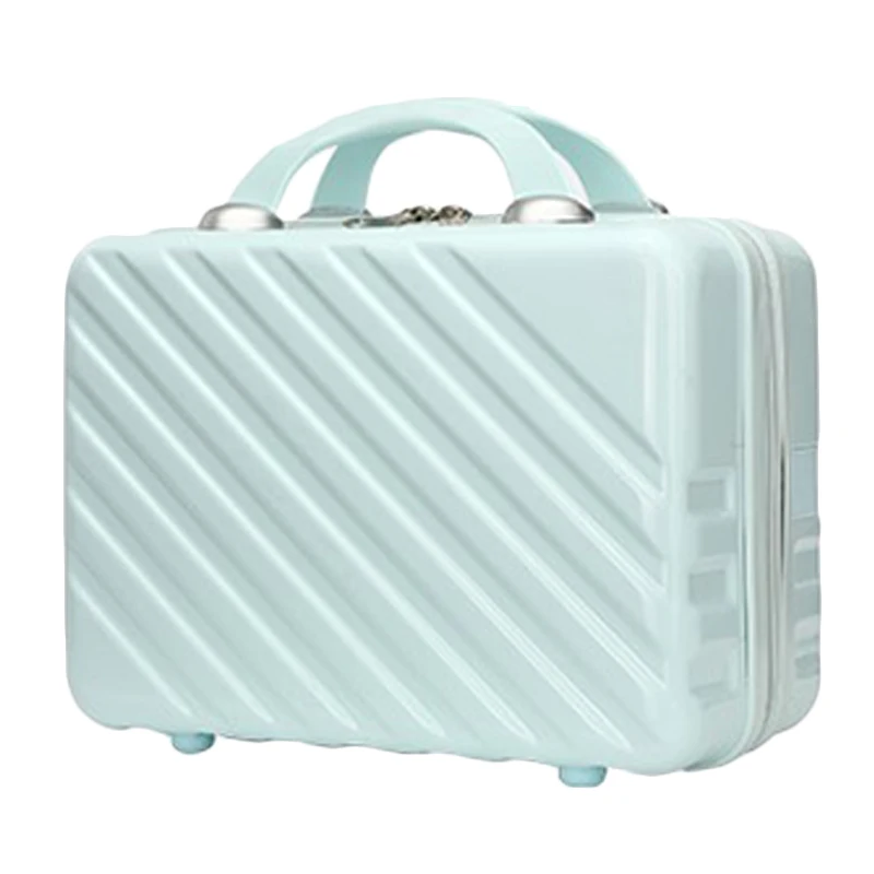 

Cosmetics Storage Box Square Zipper Portable Cosmetics Bag Cosmetic Case Handcase
