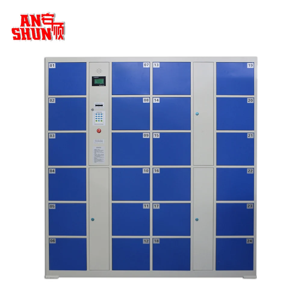 
Professional factory metal Beach Safe Box steel electronic barcode locker 