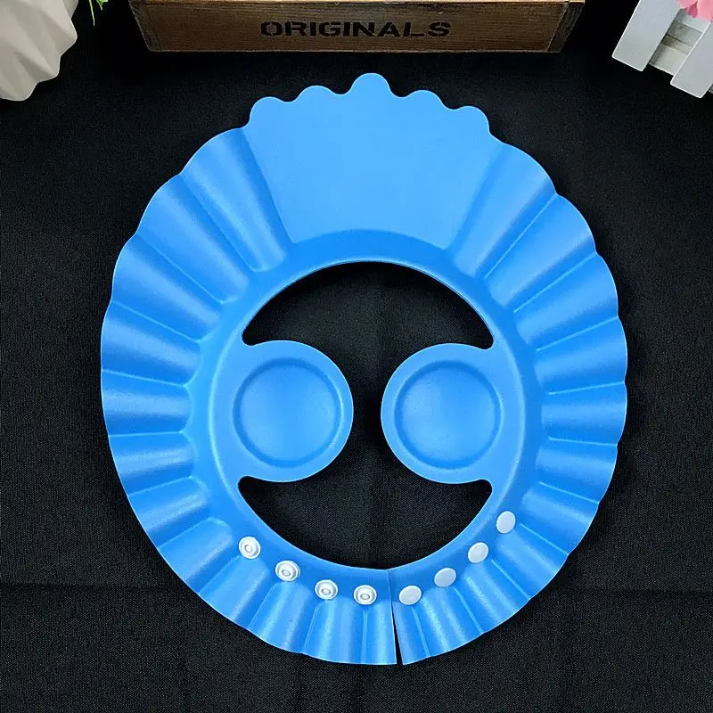 

Hot Sale Soft Children Care Baby Shower Hat Wash Hair Kids Adjustable Waterproof Ear Protection Eye Bath Cap