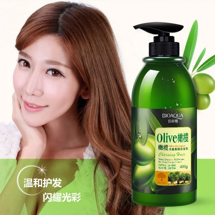

YANMEI Wholesale argan oil + olive oil organic hair shampoo sulfate free herbal formula hair cleanser