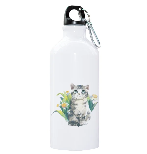 

Metal Single Wall Heat Transfer Printing Aluminum Drink Sport Water Bottle