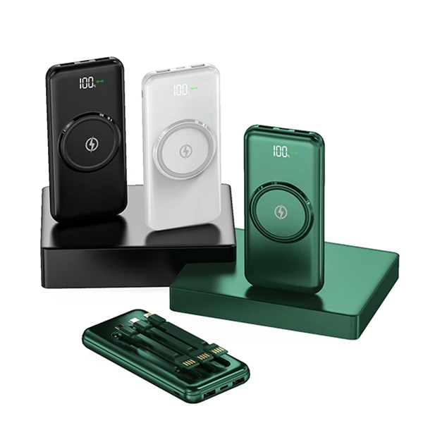

Factory wholesale thin wireless powerbank 20000mah, White ,green,black