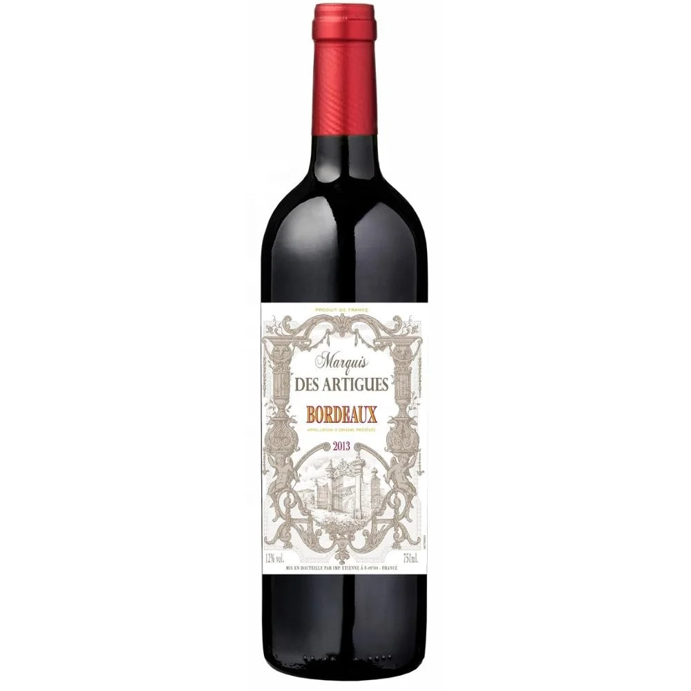 
Marquis des Artigues Bordeaux AOP high quality wine from France colonnes 