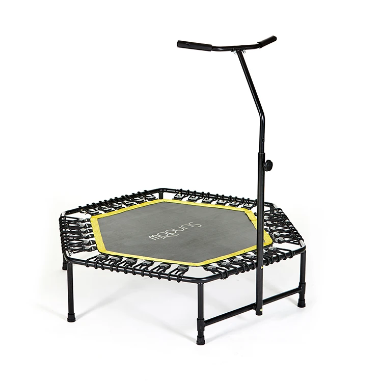 

Sundow Zhejiang Factory Wholesale Unisex Fitness Mini Trampoline with Handle, Customized color
