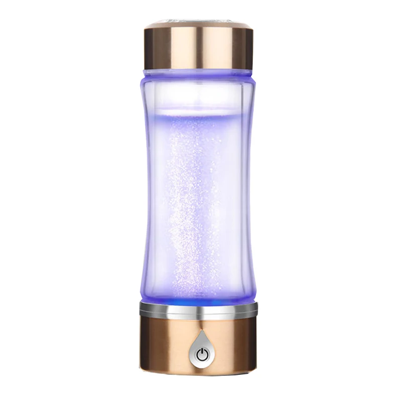 

New Style 420Ml Rechargeable Electrolysis Hydrogen Generator Water Bottle Korea Portable Hydrogen Water Generator