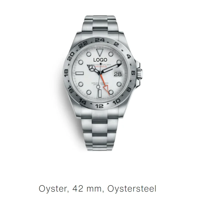 

42mm Watch Men Automatic Mechanical GMT Watches Luxury Sapphire Crystal Luminous Waterproof Male Wristwatch